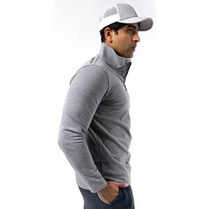 OOFOS Men's Cool Down 1/4 Zip Fleece Pullover Size XL (OOfos COOl Down)